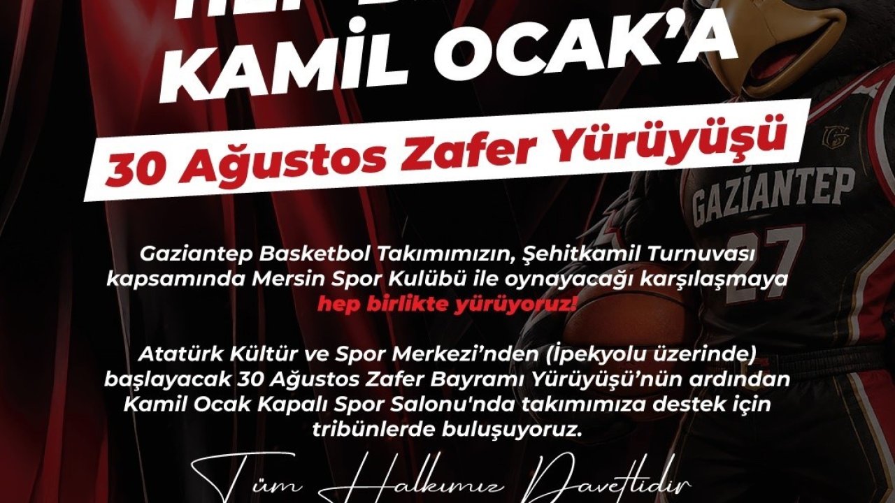 Başkan Yılmaz’dan, Gaziantep Basketbol’a destek daveti