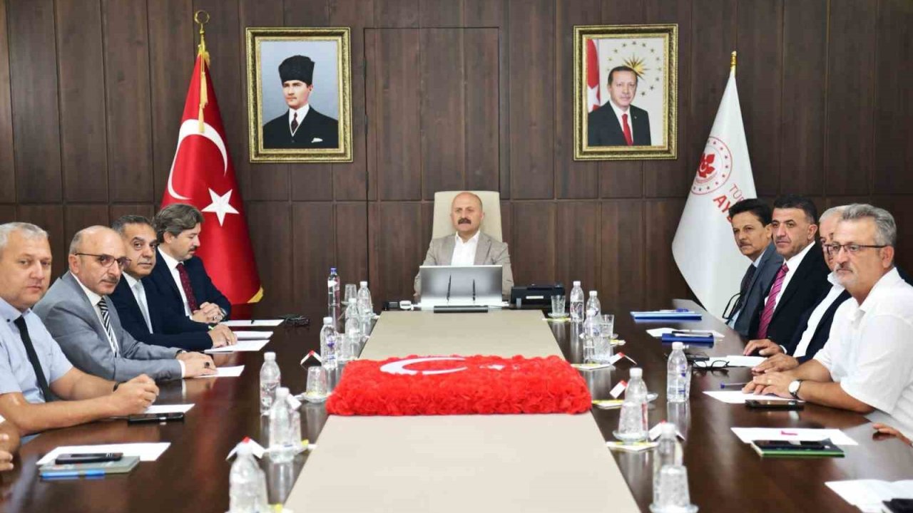 Aydın’da toprak koruma kurulu toplandı