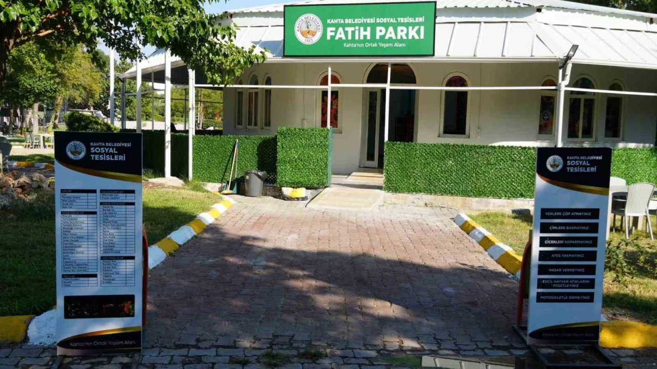 Başkan Hallaç: "Fatih Parkı Sosyal Tesisi’miz hizmete açıldı"