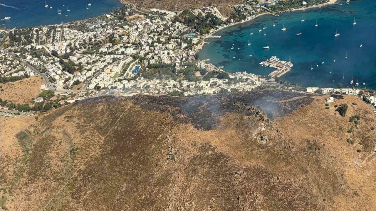Bodrum’daki yangın kontrol altına alındı