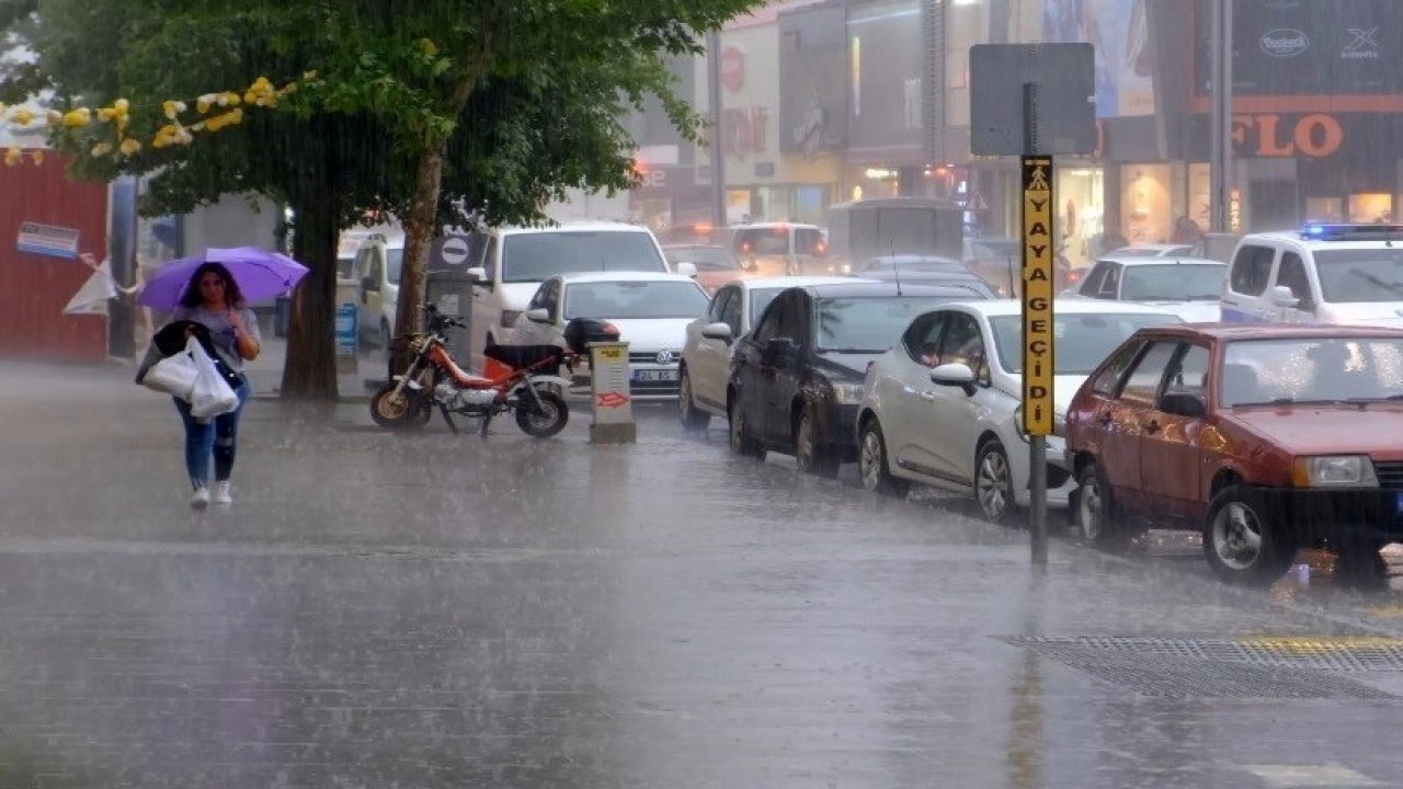Meteoroloji’den Erzincan için sağanak uyarısı