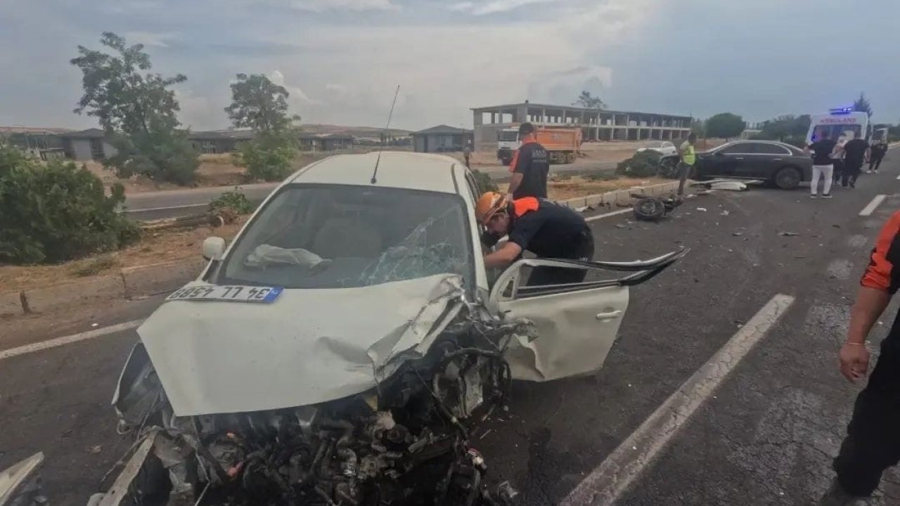 Elazığ’da trafik kazası: 2 yaralı