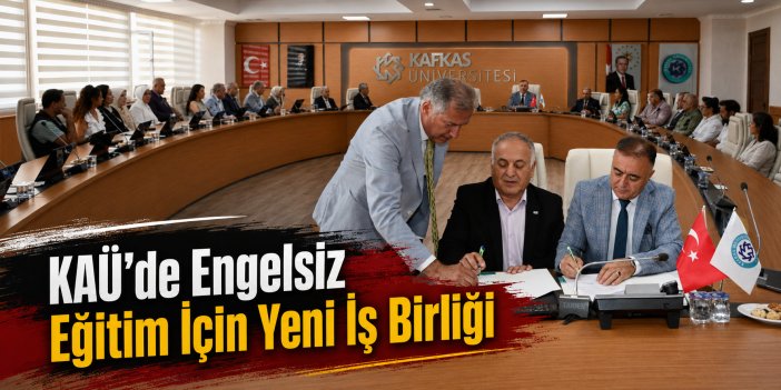 KAÜ ile Beyazay Derneğinden “Engelsiz Üniversite” İçin İş Birliği