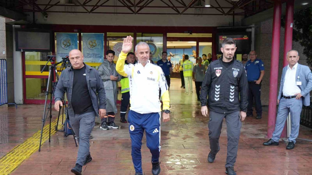 Fenerbahçe kafilesi Samsun’a geldi