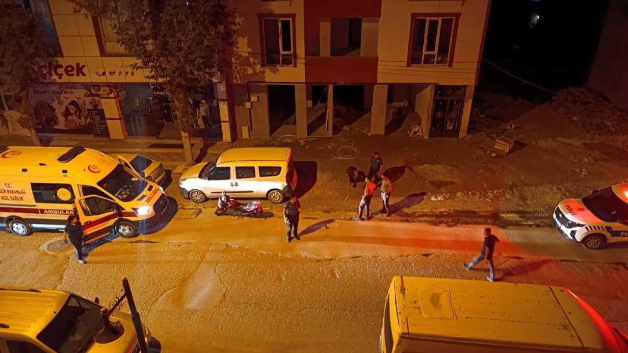 Cadde ortasında saldırıya uğrayan genç yaralandı