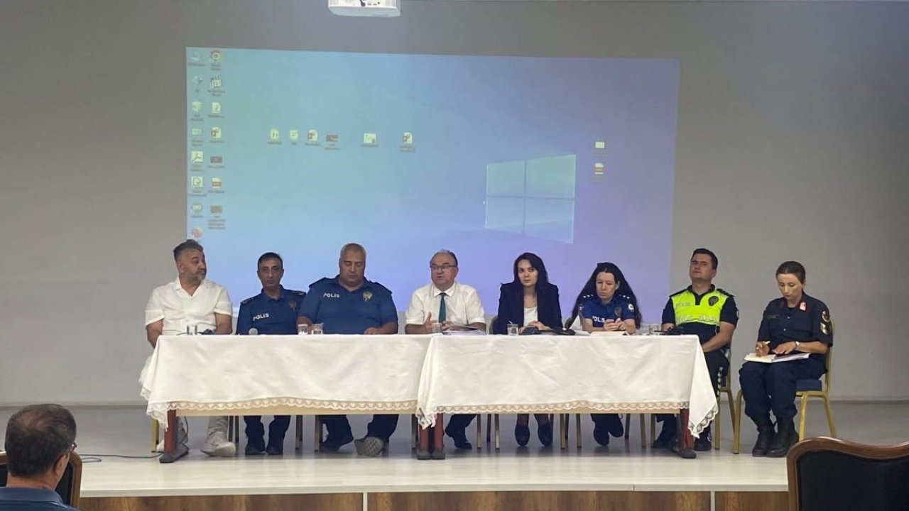 Bilecik’te okul güvenliği için toplantı