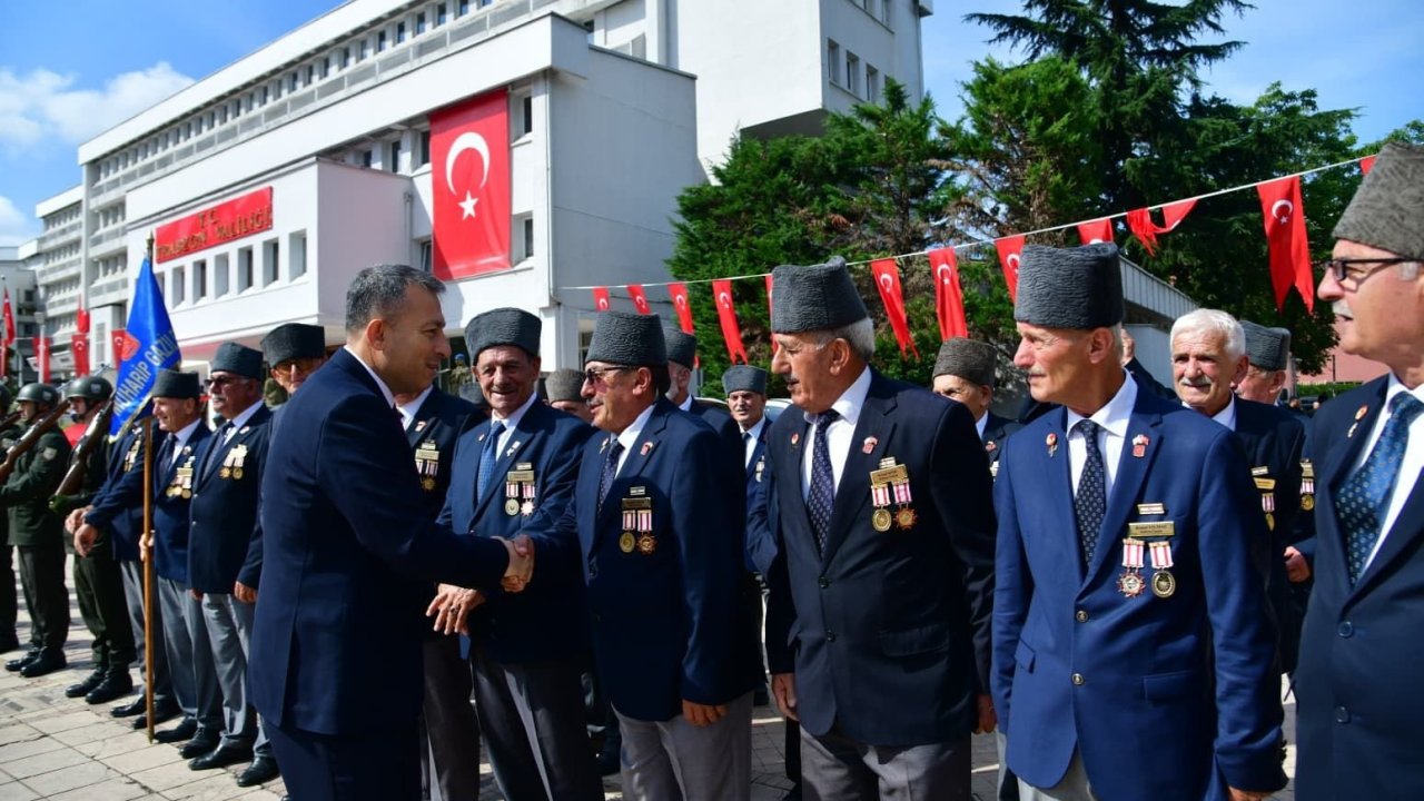 Trabzon’da 30 Ağustos Zafer Bayramı’nın 104. yıl dönümü kutlandı