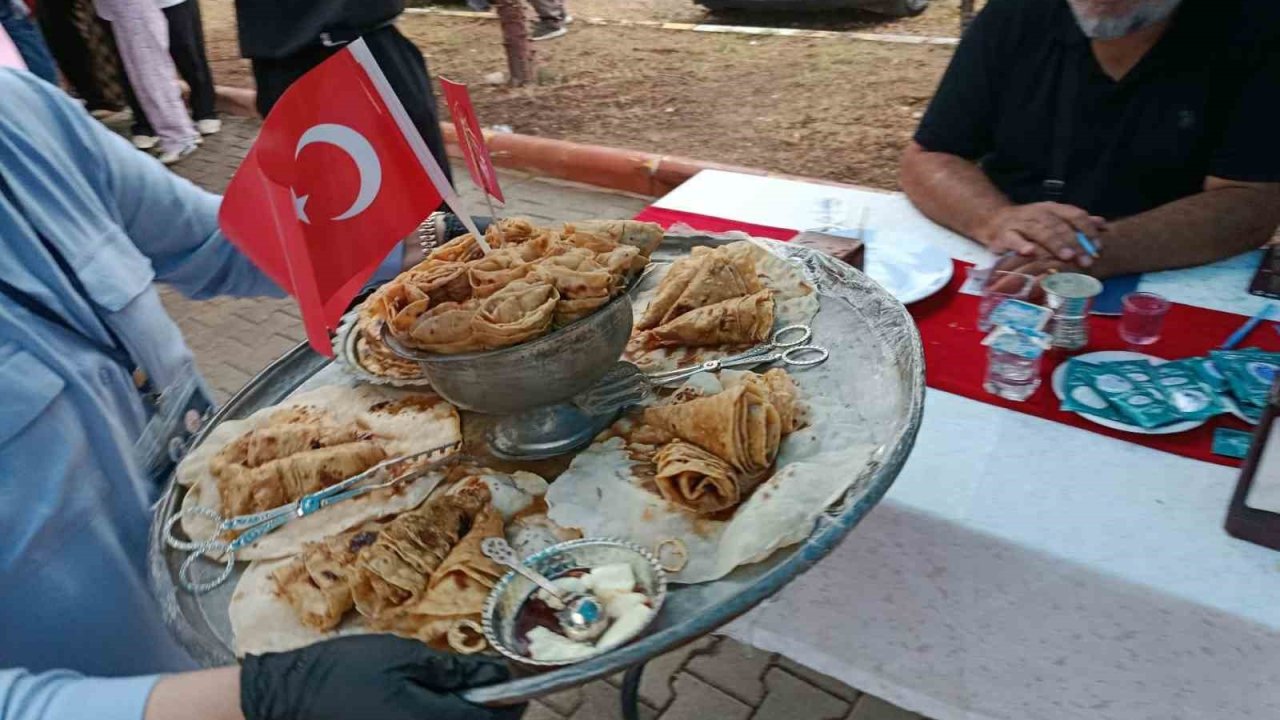 Yağmur, Darende lezzetlerinin tadını bozmadı