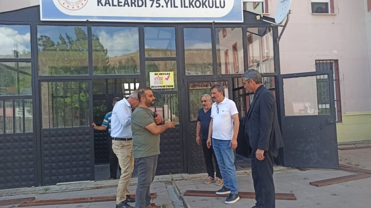 Bayburt’ta eğitim öğretim hazırlıkları tamamlanan okullarda inceleme yapıldı