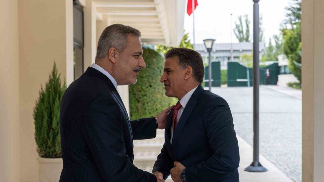 Dışişleri Bakanı Fidan, Libya Silahlı Kuvvetleri Genelkurmay Başkan Vekili Nemruş ile görüştü