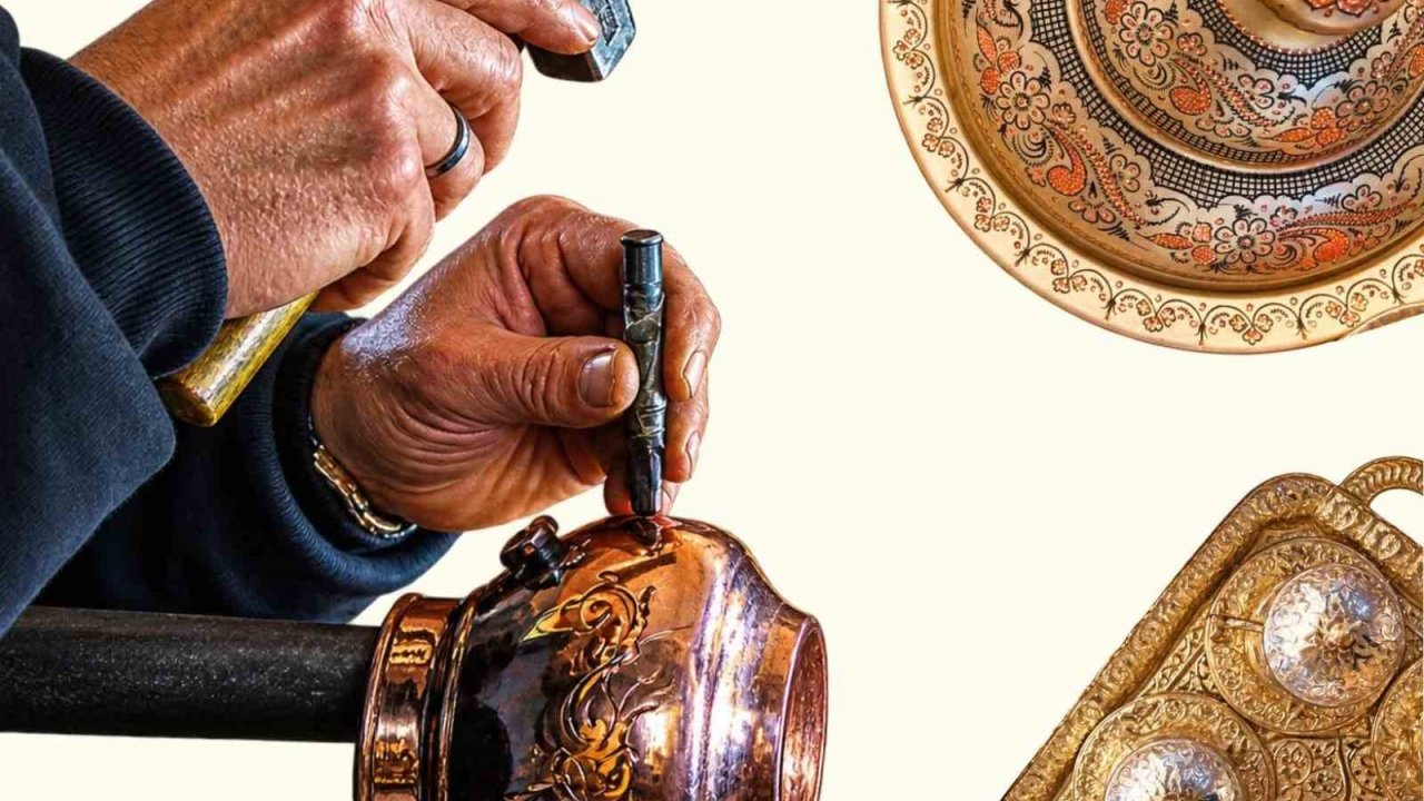 Erzincan bakırı usta ellerde yüzyıllardır yaşatılıyor