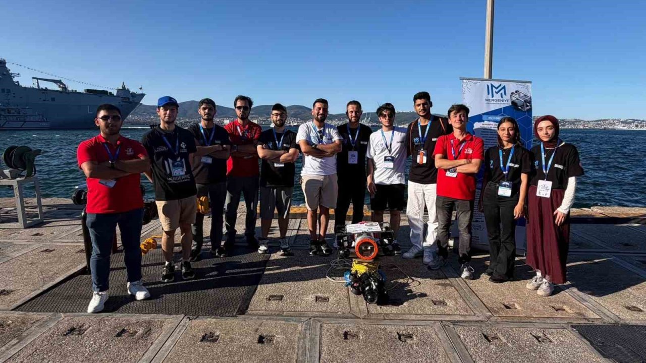 Hasan Kalyoncu Üniversitesi MERGENİYE Takımı TEKNOFEST Mavi Vatan’da üçüncü oldu