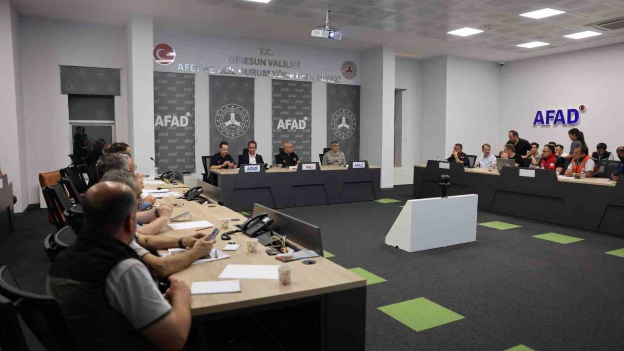 Giresun’da sağanak yağış 2,2 milyon liralık zarara neden oldu