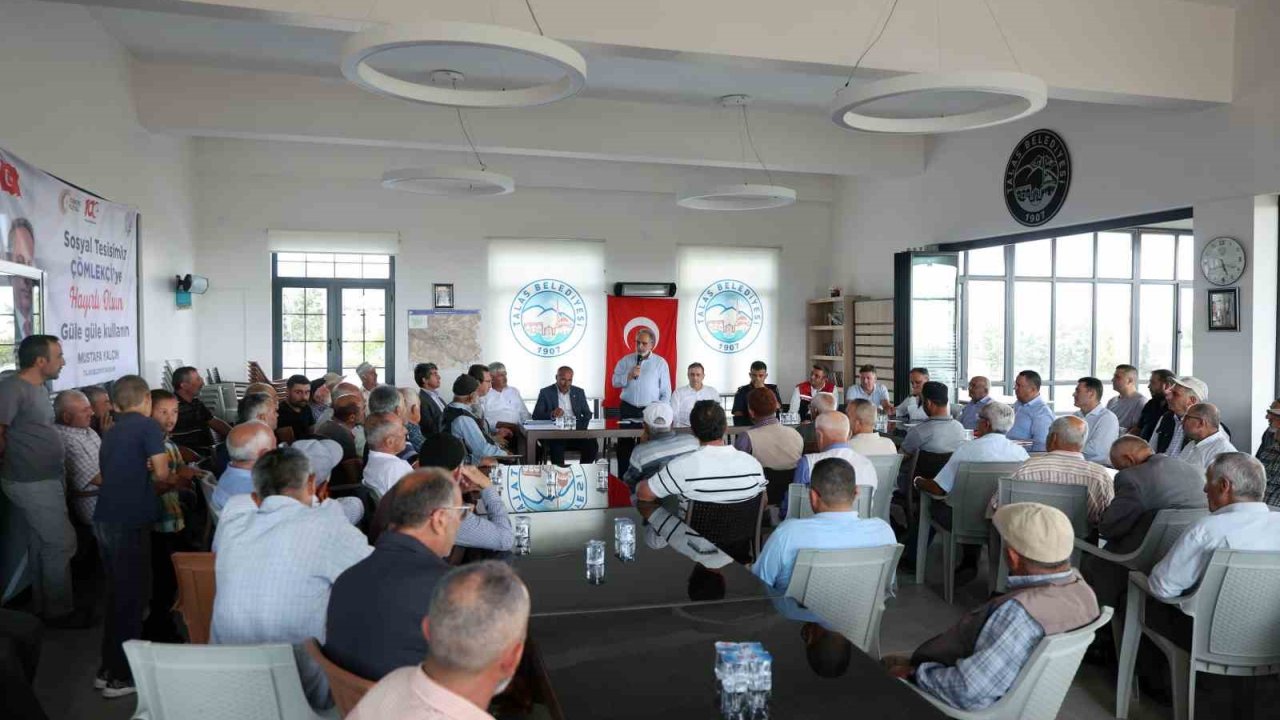 Talas İlçe Tarım ve Orman Müdürü Sağnak: "Yalçın Başkan ziraat odasından daha fazla hizmet üretiyor"