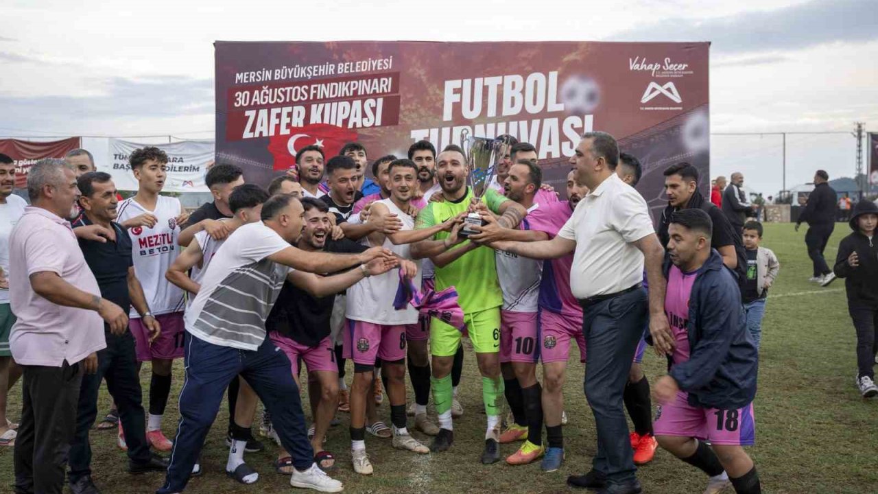 Mersin’de 30 Ağustos Zafer Kupasında şampiyonlar belli oldu