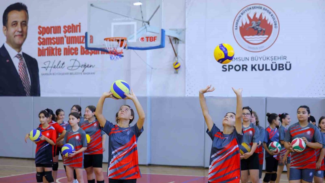 Samsun’da yaz spor okullarına 422 çocuk ve genç katıldı