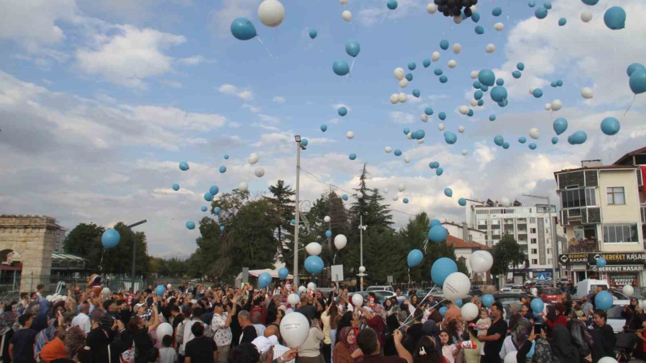 Toprak Kaan için bu kez umut balonları gökyüzüne yükseldi