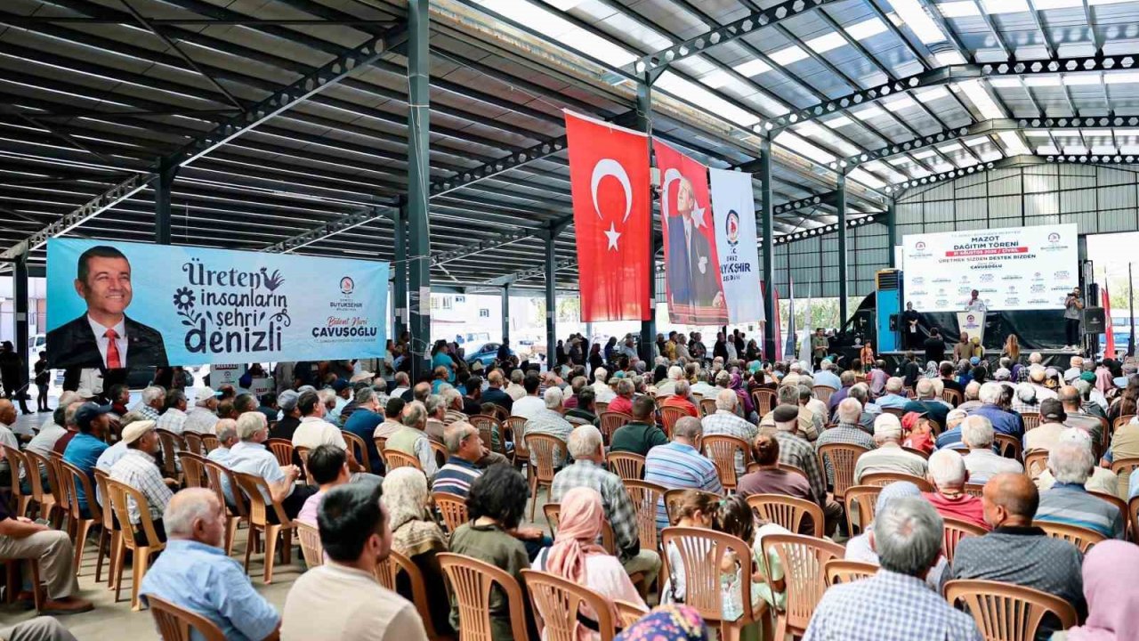 Çivrilli üreticiye 94 bin litre mazot desteği sağlandı