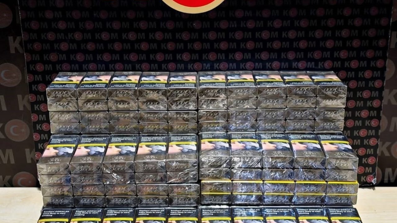 Bilecik’te 290 paket kaçak sigara ele geçirildi