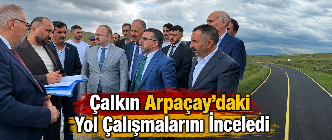 Arpaçay’da Üç Köyü Birbirine Bağlayan Yol Tamamlandı