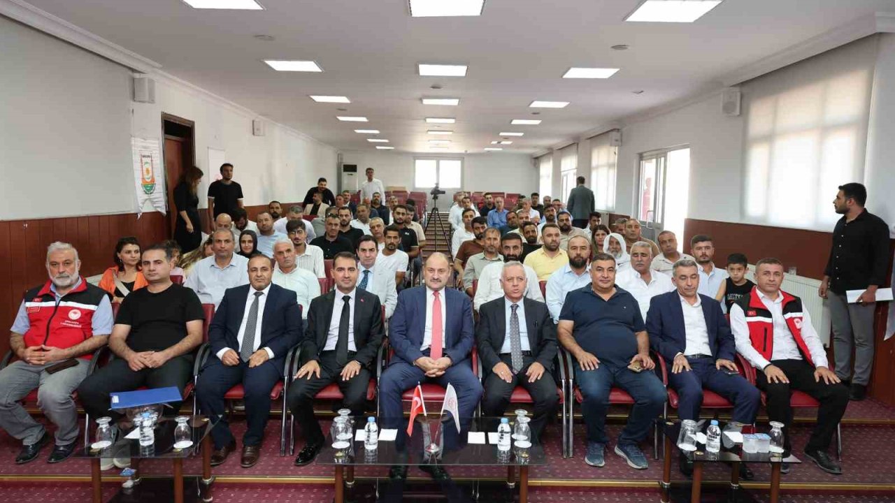 Şanlıurfa tarımına modern sera desteği