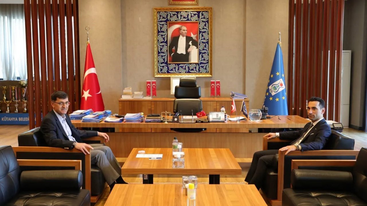 Başsavcı Kılıç ile Başkan Kahveci bir araya geldi