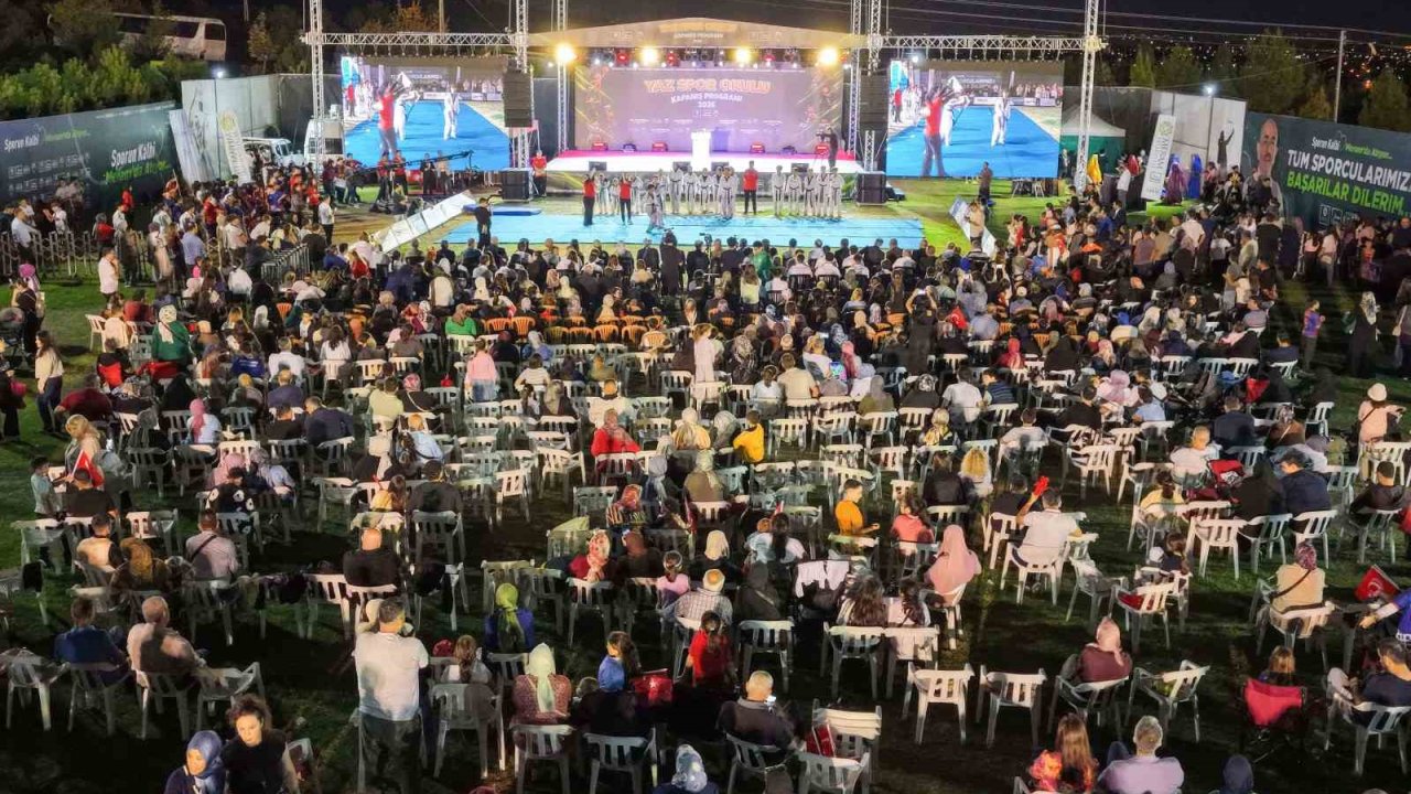 2026 Meram Mega Yaz Spor Okulları’nda muhteşem final
