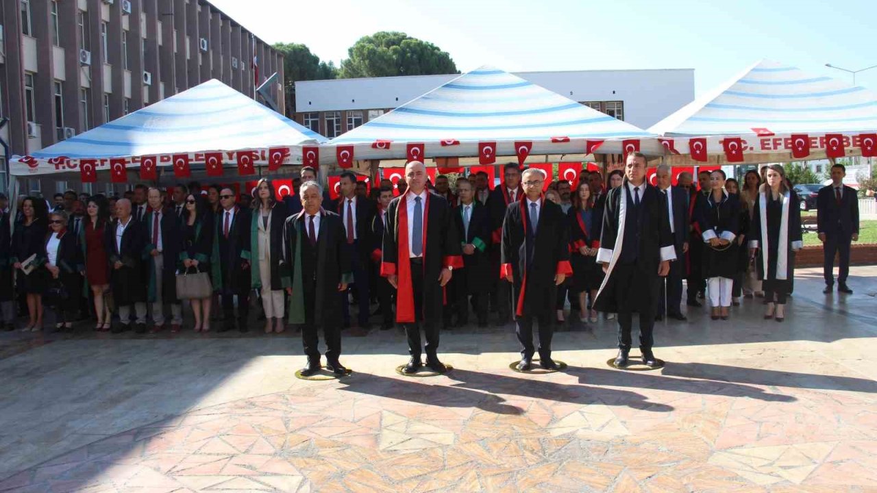 Aydın’da yeni adli yıl törenle başladı