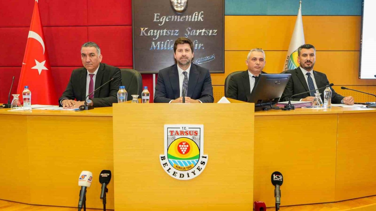 Tarsus Belediyesi Meclisinden üreticiye ve kente yönelik kararlar alındı
