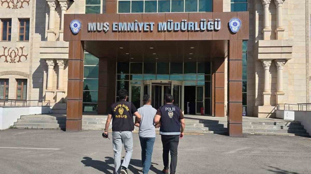 Muş’ta 5 yıl kesinleşmiş hapis cezası bulunan firari yakalandı