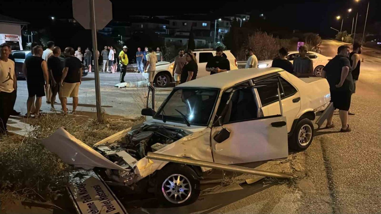 Söke’de trafik kazası: 2 yaralı