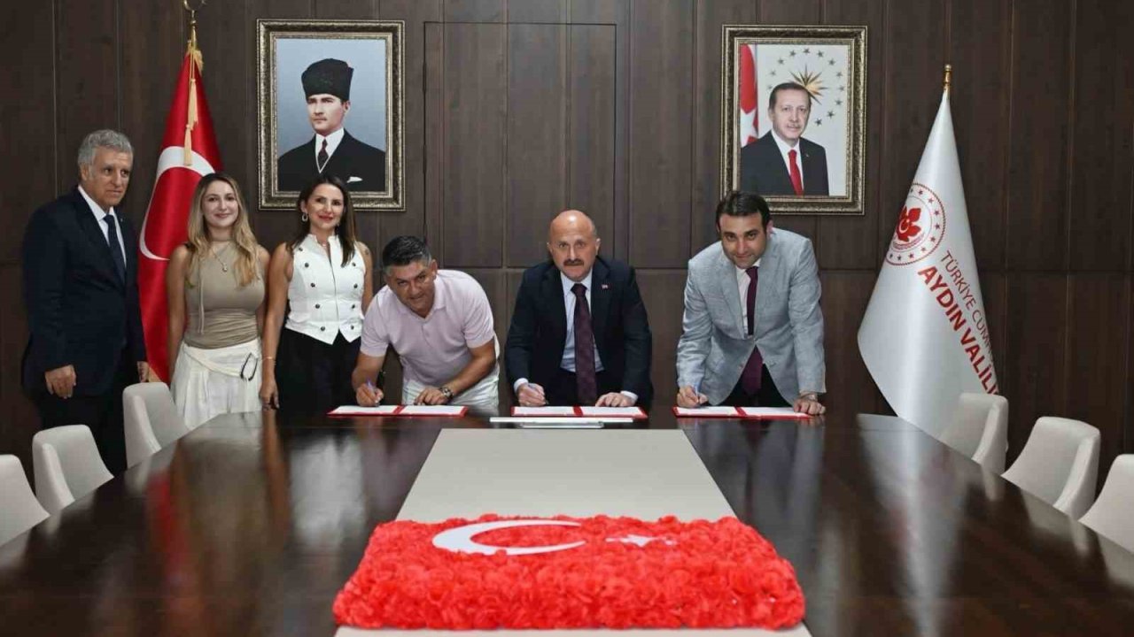 Kuşadası’na yeni anaokulu için imzalar atıldı