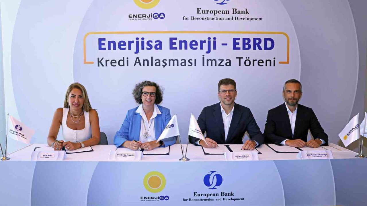 Enerjisa Enerji ve EBRD’den Türkiye’nin elektrik alt yapısına yeni yatırımlar için finansman anlaşması