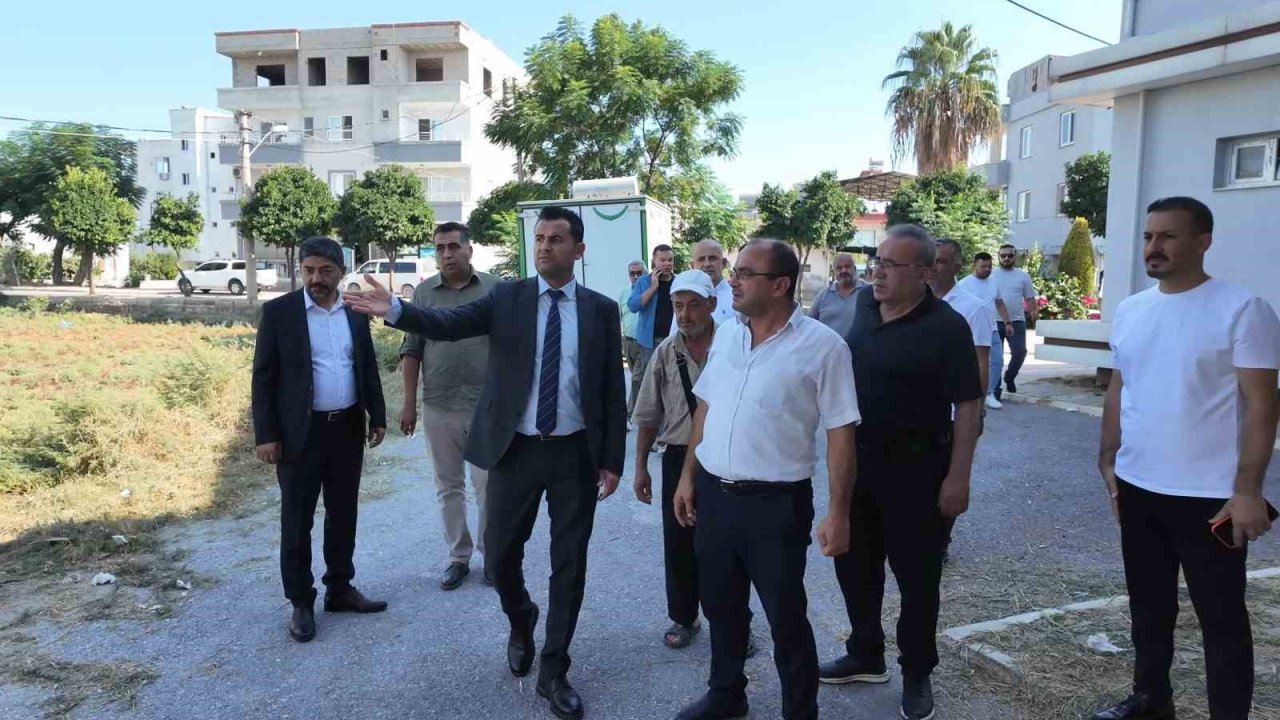 Karaduvar’da vatandaşlarla buluşan Beşikci, sorunları yerinde dinledi