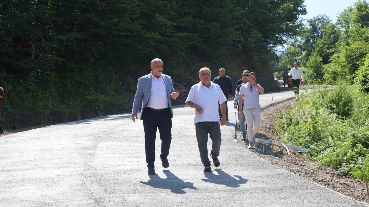 Canik Belediyesi’nden kırsala 150 milyonluk ulaşım yatırımı