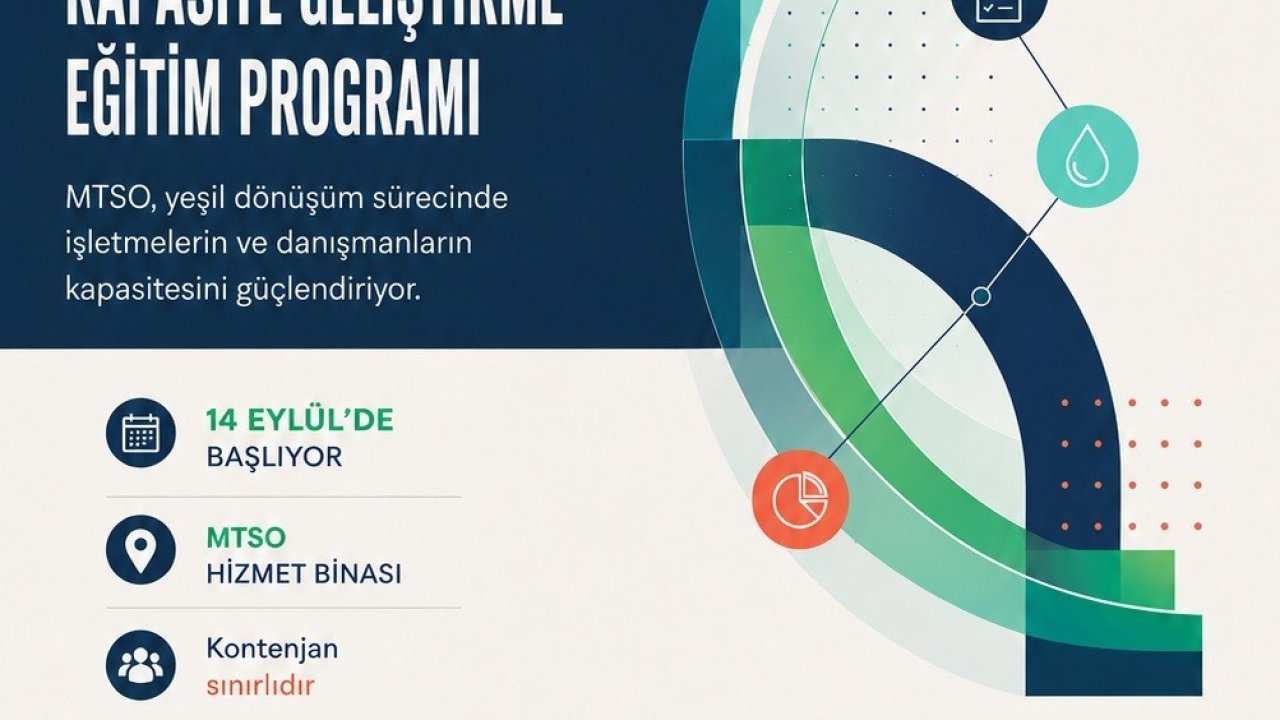 MTSO’dan KOBİ ve danışmanlara yeşil dönüşüm eğitimi