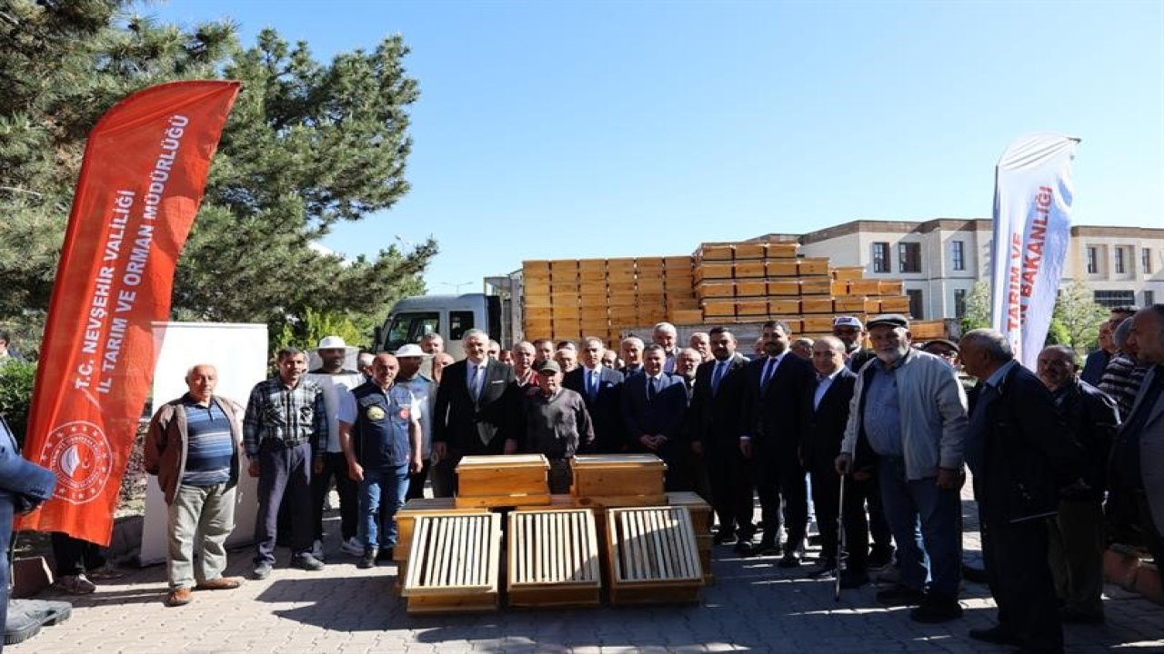 Nevşehir’de 400 arı kovanı dağıtılacak