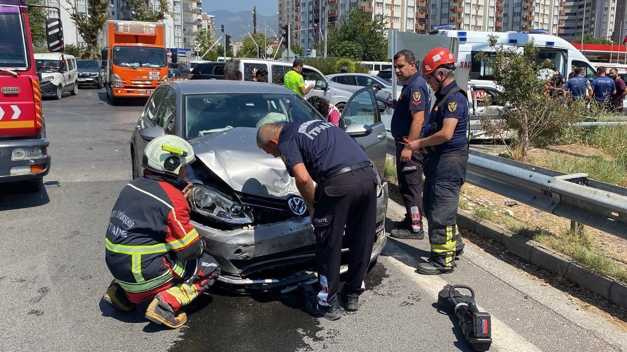 Aydın’da trafik kazası: 1’i bebek 4 yaralı
