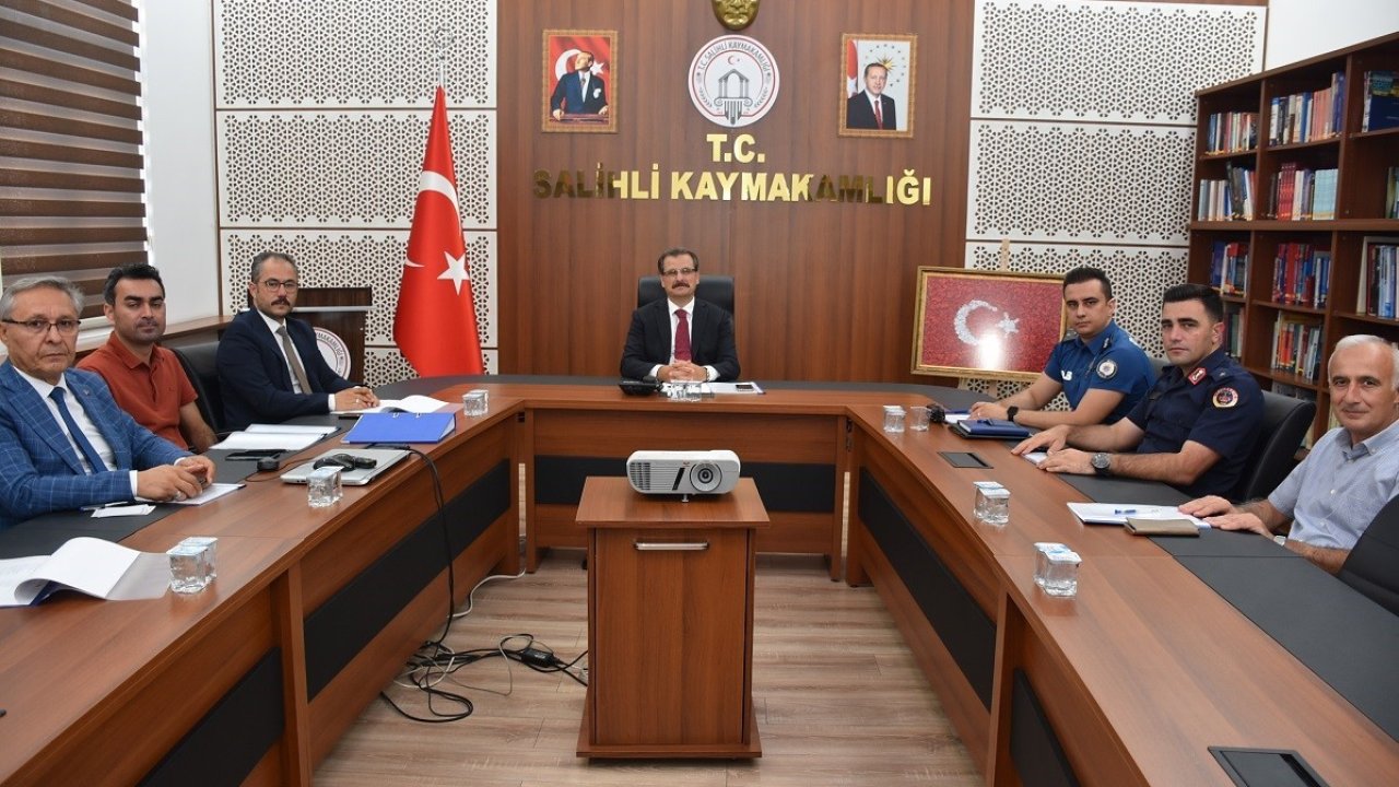 Salihli’de KPSS öncesi güvenlik zirvesi