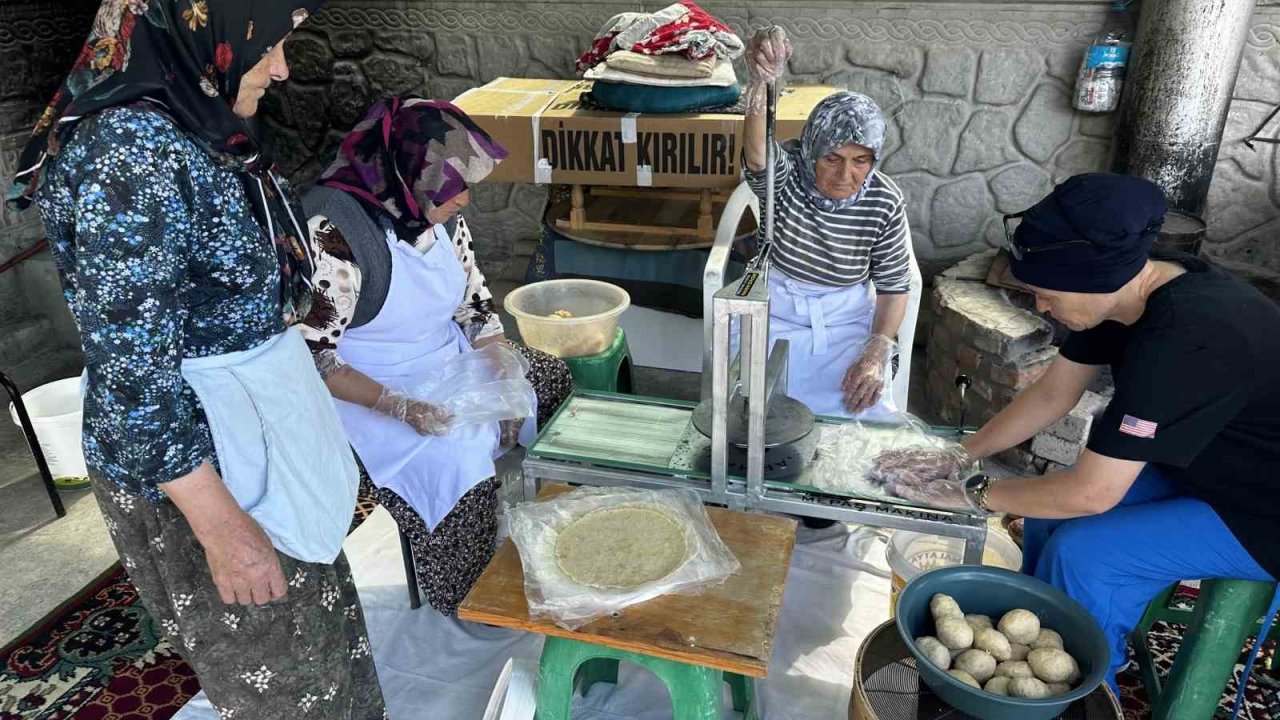 Tarihi değirmen kadınların emeğiyle üretim merkezine dönüştü