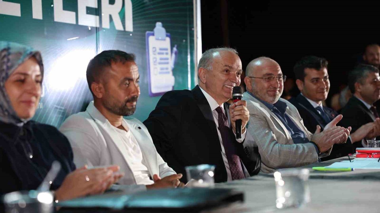 Başkan Özlü’den Tokuşlar’da mahalle sohbeti