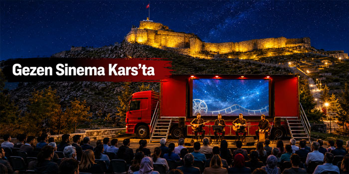Gezen Sinema Kars’ta Üç Gün Sürecek
