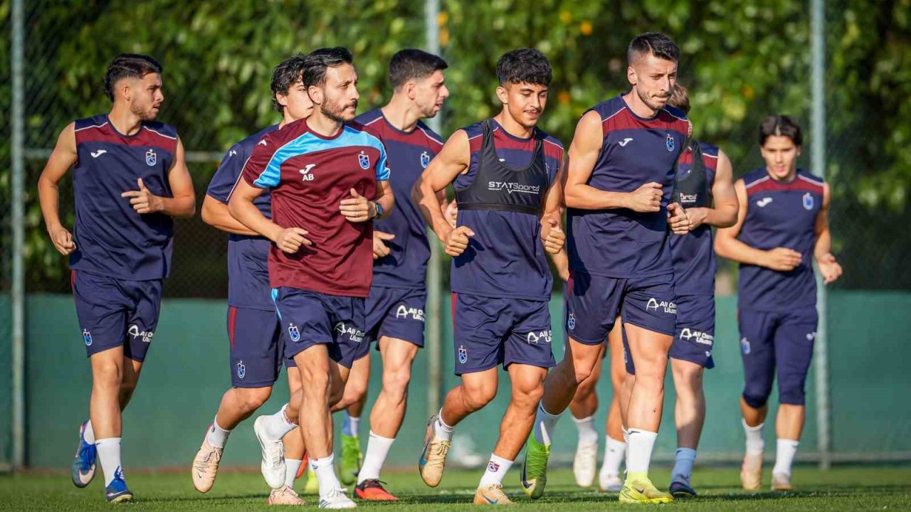 Trabzonspor’da Gençlerbirliği mesaisi başladı