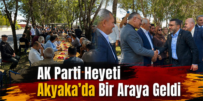 AK Parti Akyaka İlçe Danışma Toplantısı Yapıldı