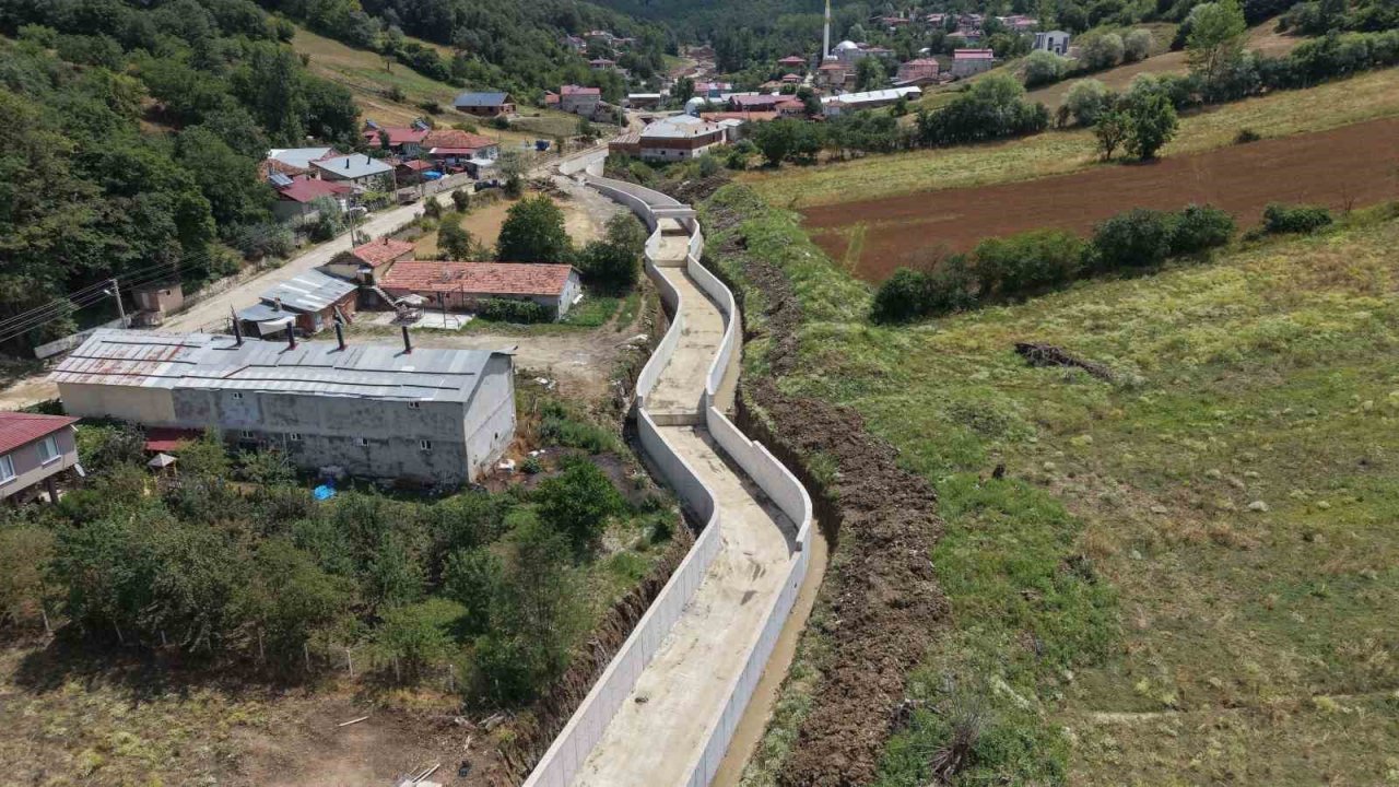 Ambar Deresi’nde ıslah çalışmaları