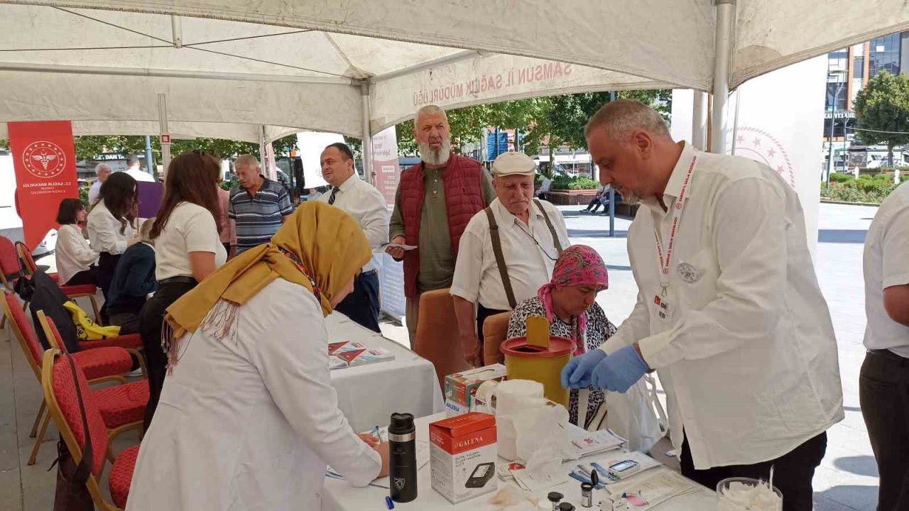 Havza’da Halk Sağlığı Haftası etkinliği