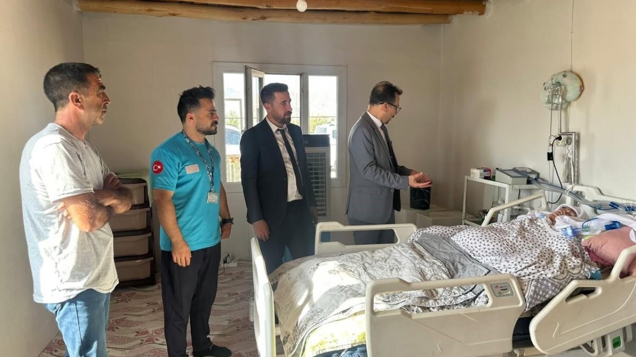 Cizre’de başhekimler evde sağlık hizmetlerinden yaralanan hastaları yalnız bırakmadı
