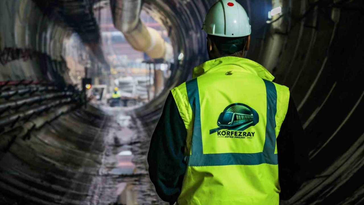 Körfezray’da tünel kazılarında 8 bin 278 metre aşıldı
