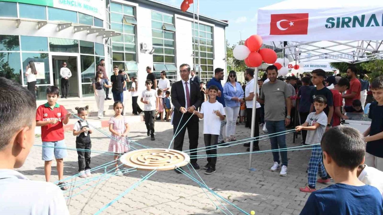 Şırnak’ta gençlerin yaz sonu heyecanı
