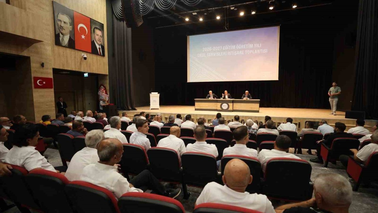 Niğde’de okul servis şoförleri ile istişare toplantısı